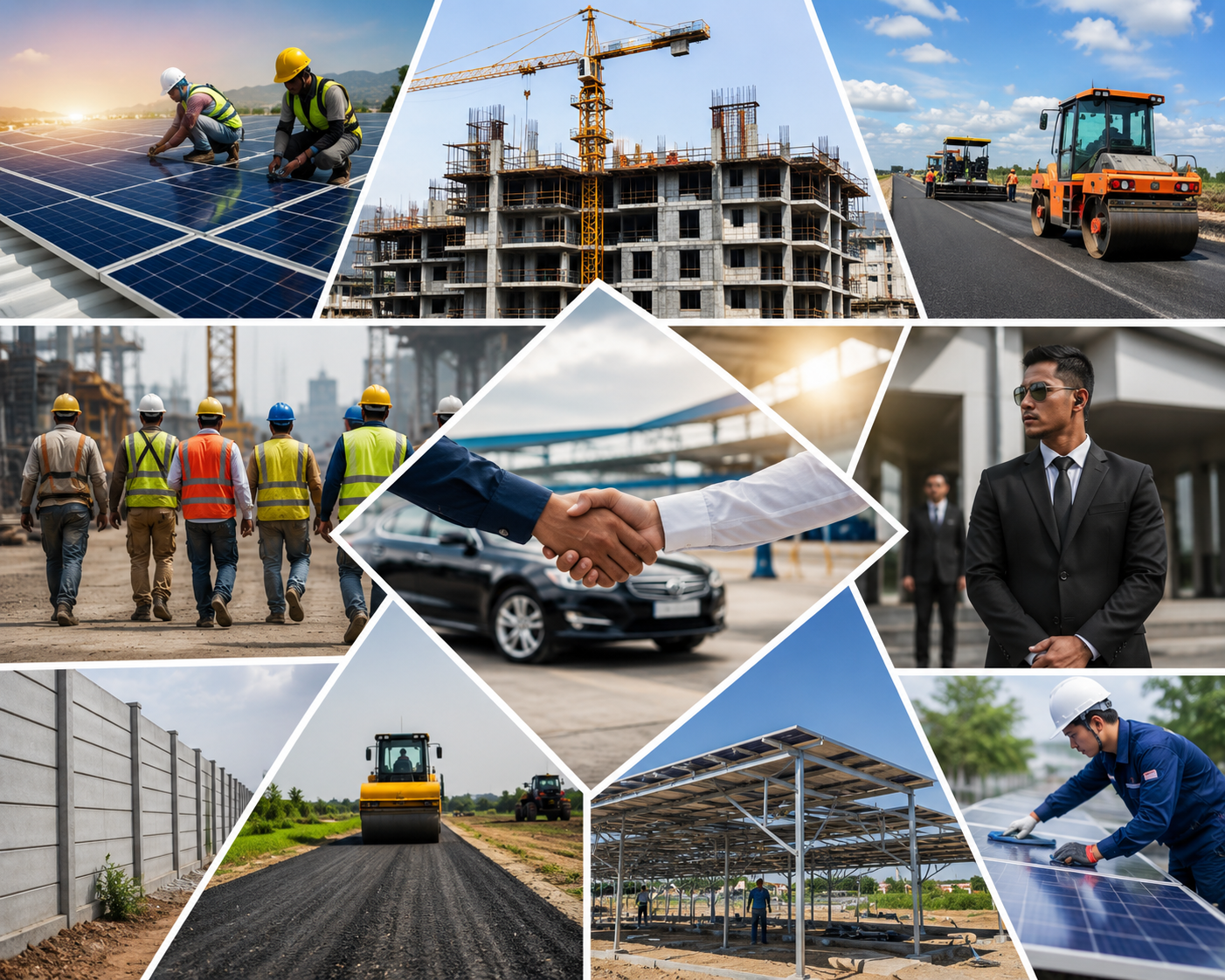Murlidhar Infrastructure team on site