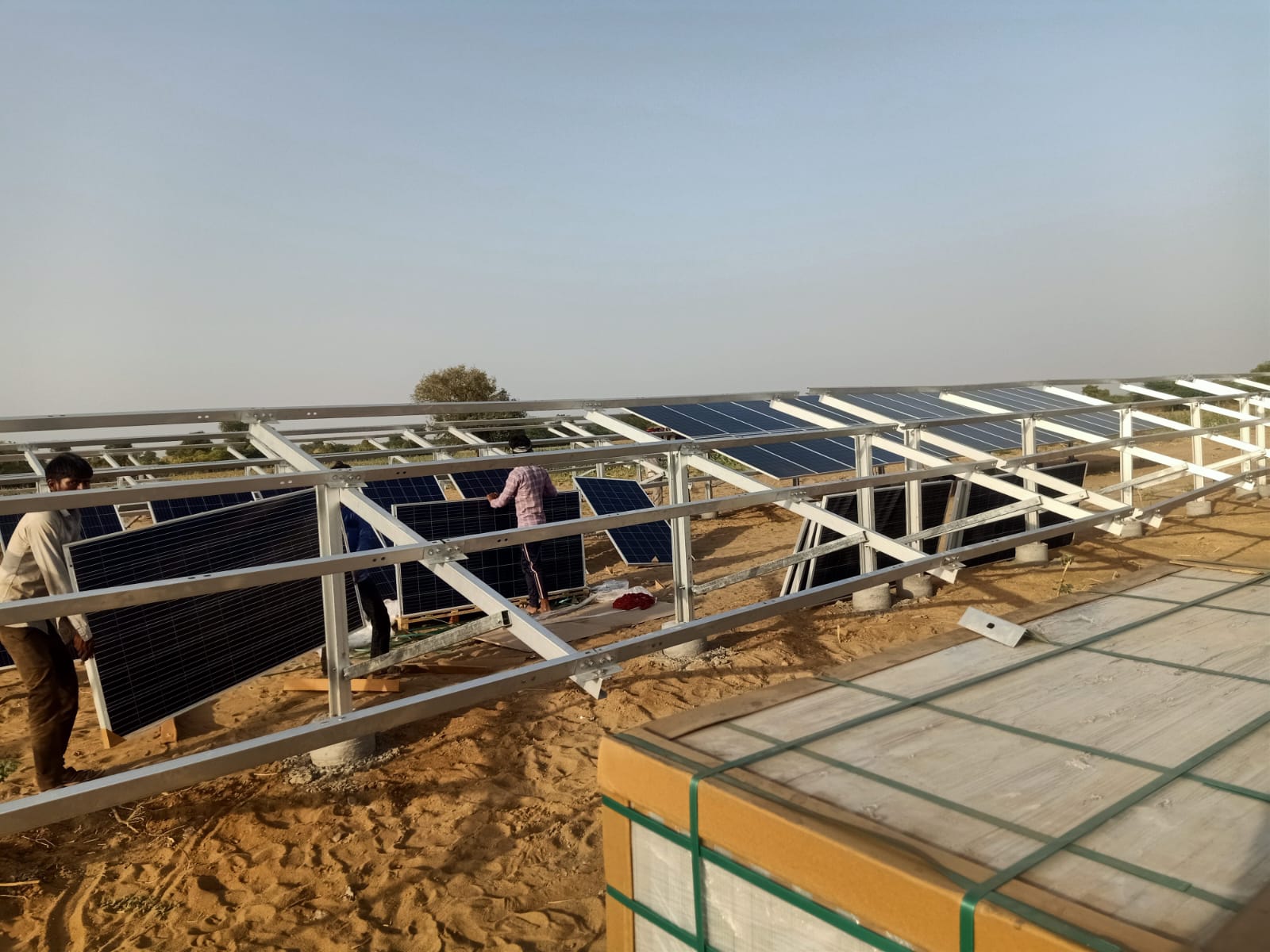 Solar Rooftop Installation